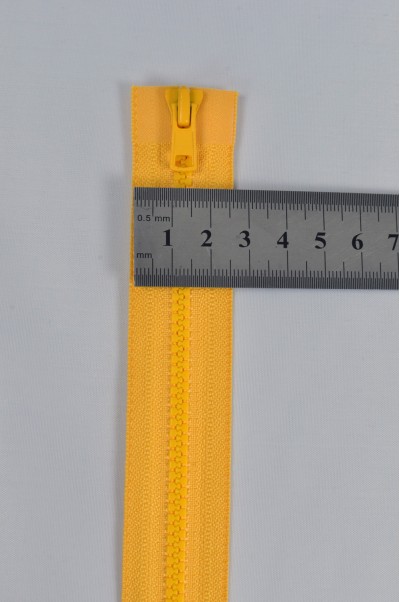 ZIP012  4號拉鏈 樹脂膠牙拉鏈  雙頭上下拉拉鏈 開尾拉鏈  不設單獨拉鍊訂購 側面照